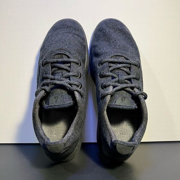Mens ALLBIRDS Wool Runners Natural Black Comfort Shoes / Size 10 - Picture 6 of 10